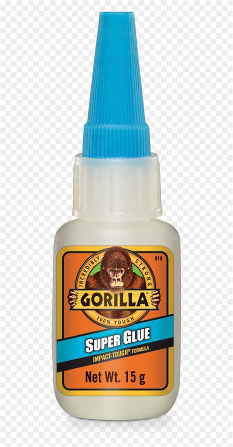 Gorilla Glue Super Glue, HD Png Download - 595x1559(#5696677) - PngFind