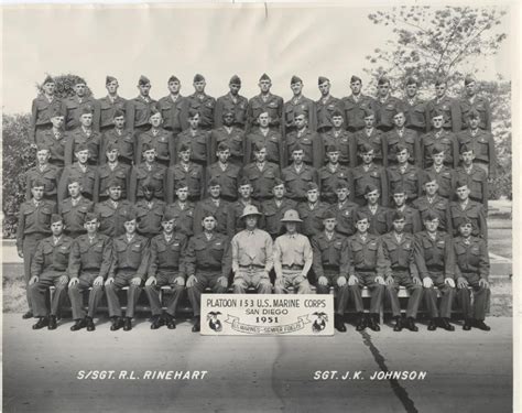 1950-59 MCRD San Diego - 1951,MCRD San Diego,Platoon 153 - The Military ...