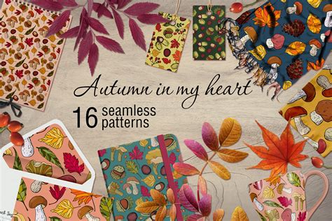 Autumn in my heart (941965) | Patterns | Design Bundles