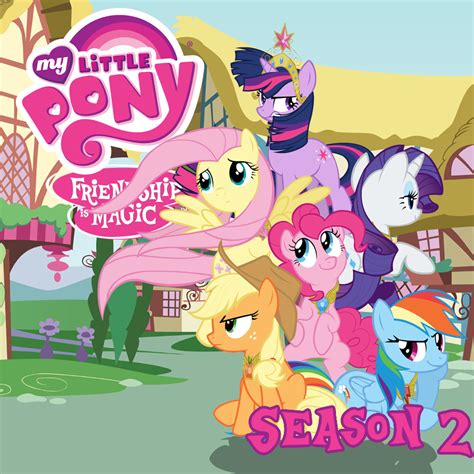 My Little Pony Season 2 iTunes Cover by DrZurnPhD on DeviantArt