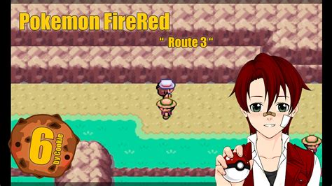 Pokemon: FireRed [#6] - Route 3 (no commentary) - YouTube