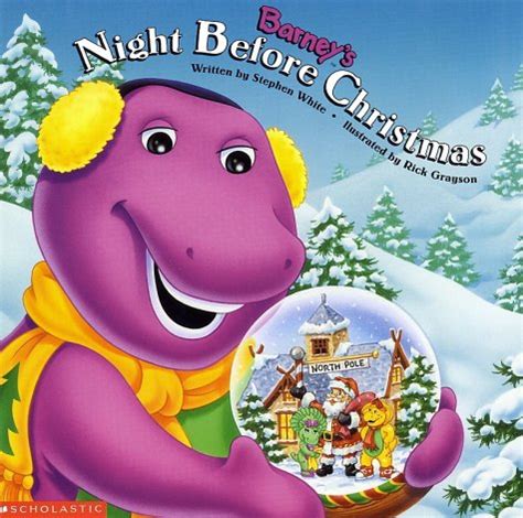 123 the Children`s Book: Barney's Night Before Christmas