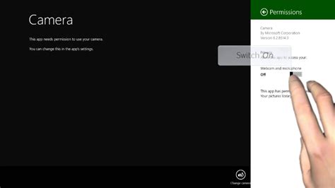 Windows 8/8.1 - Camera Permissions - YouTube