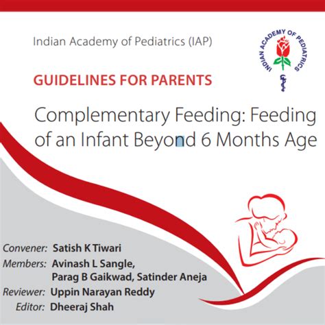 Complementary Feeding: Feeding of an Infant Beyond 6 Months Age – ASOPEDIA