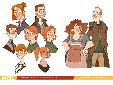 Alexa Bosy - Character Design | Harry potter drawings, Harry potter illustrations, Harry potter ...