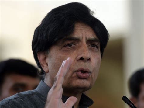 Nisar defends meeting leaders of proscribed organisations