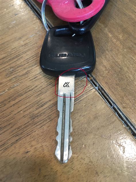 2007 - What is this symbol on my key? - SOLVED! | Subaru Forester Owners Forum