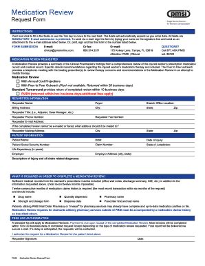 Drug Regimen Review Form 2018 - Fill and Sign Printable Template Online