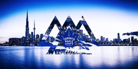 Logo, Toronto Maple Leafs, 4K, Emblem, NHL, Hockey HD Wallpaper