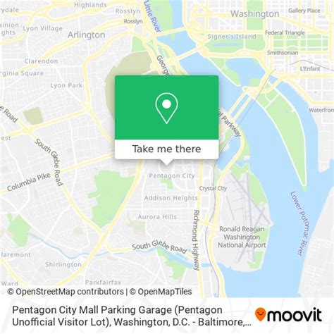 How to get to Pentagon City Mall Parking Garage (Pentagon Unofficial ...