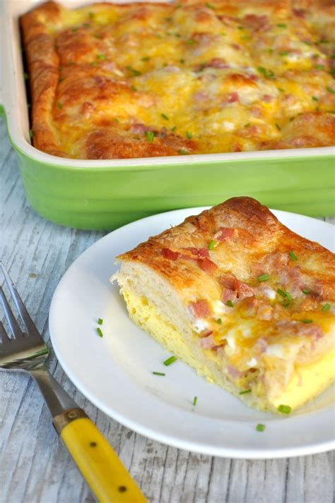 Ham and Cheese Egg Casserole Recipe - The Seasoned Mom | Recipe ...