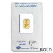1 Gram Pamp Gold Bar | BOLD Precious Metals