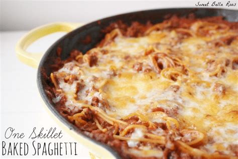 Baked Skillet Spaghetti Recipe (So Easy!) - Grace and Good Eats