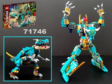 LEGO MOC Transformer Dinosaur from LEGO Ninjago 71746: Jungle Dragon by alanyuppie | Rebrickable ...