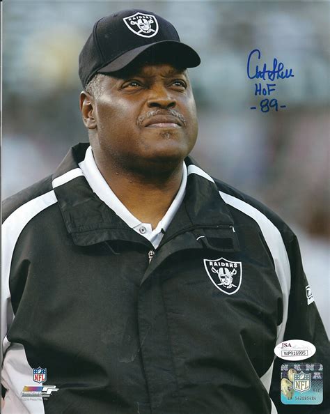 Autographed ART SHELL 8X10 Oakland Raiders photo | Main Line Autographs