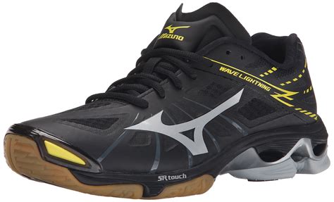 Galleon - Mizuno Men's Wave Lightning Z BK-SL Volleyball Shoe, Black ...