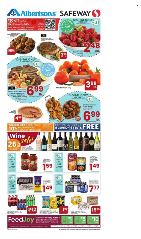 Albertsons (MT) Weekly Ad Flyer Specials November 2 to November 8, 2022