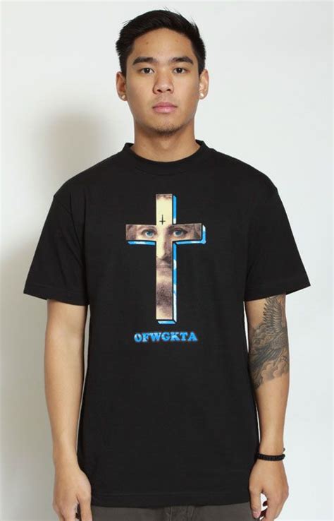 Odd Future, Cross T-Shirt - Black | MLTD | Shirts, T shirt black, T shirt