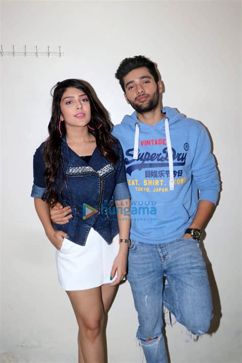 Utkarsh Sharma and Ishita Chauhan snapped promoting their film Genius ...