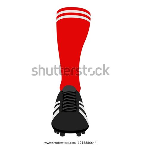 Isolated Soccer Cleat Image Vector Illustration Stock Vector (Royalty Free) 1216886644