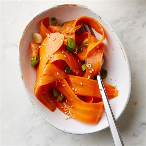 Sesame-Honey Carrot Ribbon Salad Recipe - EatingWell