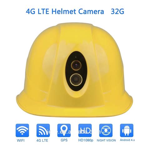 4G WiFi GPS Safety Helmet Camera Software APP Monitor - Helmet and Safety Helmet Camera