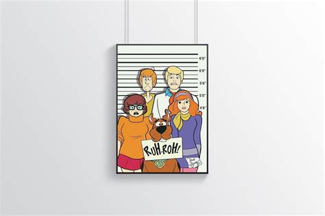 Scooby-doo Poster Cartoon Poster TV Series Poster Series Poster Home Decor Wall Decor Famous ...