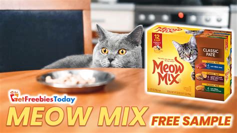 Free Meow Mix Sample | GetFreebiesToday.com