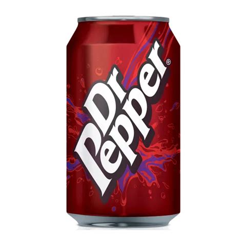 Dr Pepper Can 330ml x 24 - The Candy Box