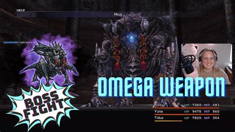 OMEGA WEAPON Boss Fight!! / Final Fantasy X / FFX Toughest Fights ...