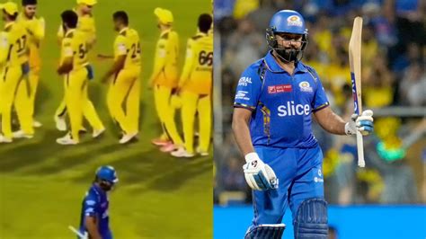 Video: Dejected Rohit Sharma Walks Off Alone As Players Shake Hands ...