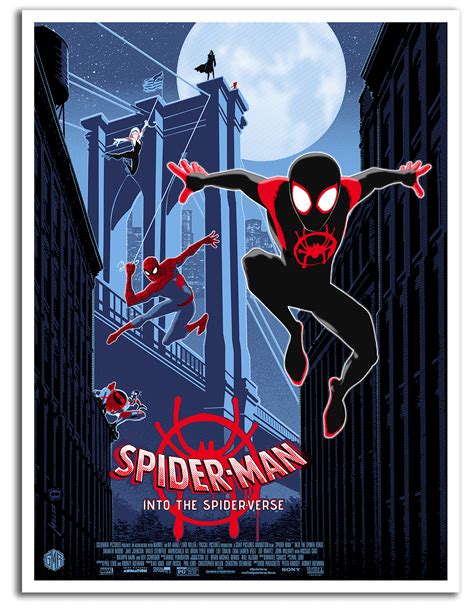 Spider-Man: Into the Spider-Verse alt movie poster :: Behance