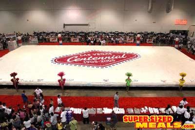 SupersizedMeals.com - The Worlds Largest Birthday Cake