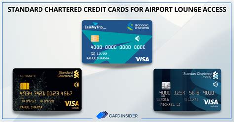 Standard Chartered Credit Cards For Airport Lounge Access