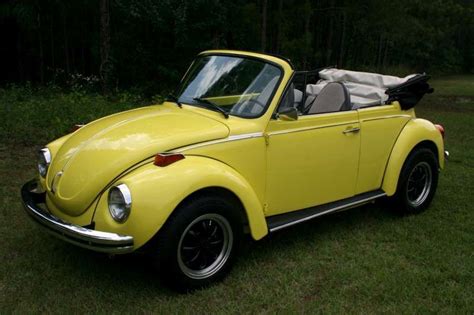 1973 VOLKSWAGEN SUPER BEETLE CONVERTIBLE. | Vw super beetle