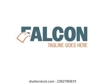 Creative Falcon Logo Design Idea Stock Vector (Royalty Free) 2382780819 | Shutterstock