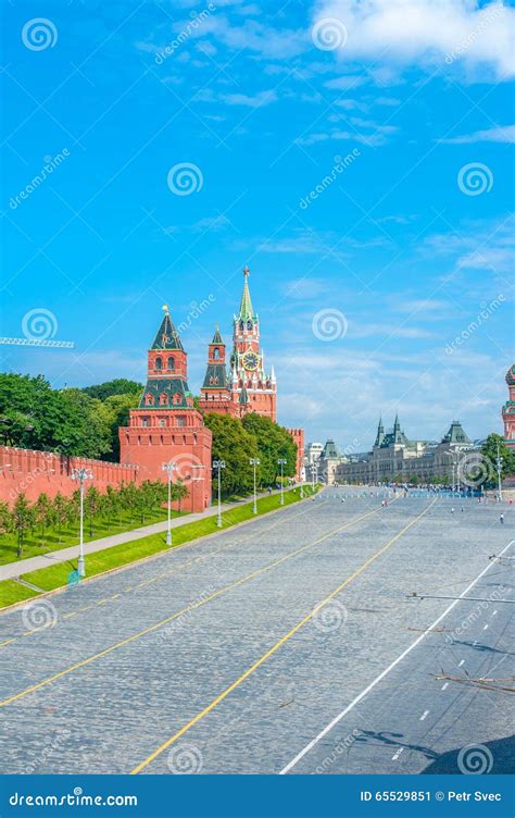 Kremlin Walls stock image. Image of view, kremlevskaya - 65529851