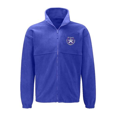 St Clare's Fleece | Ziggys Schoolwear Manchester | Quality School Uniforms