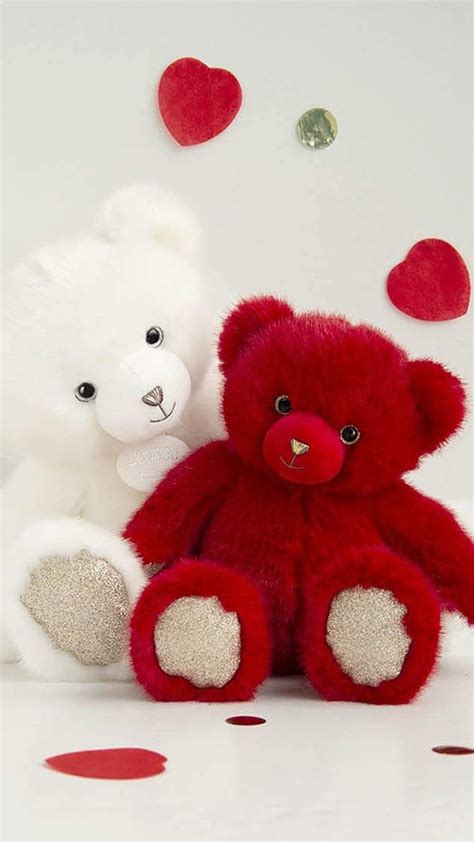 3840x2160px, 4K Free download | Teddy Bear Love, Red And White, Teddy Bear HD phone wallpaper ...