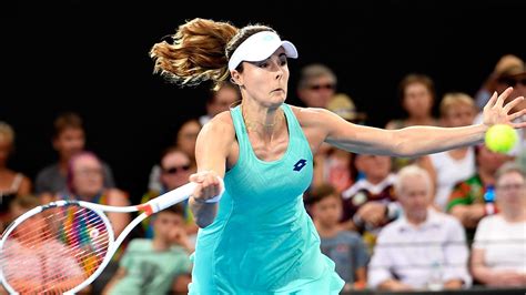 Cornet advances over No.4 seed - Brisbane International Tennis