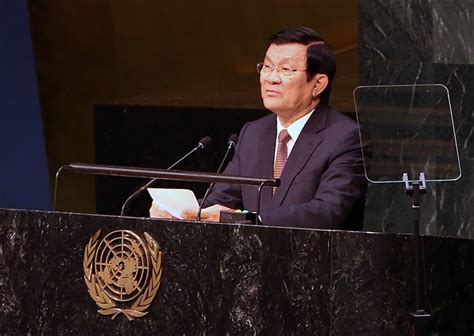 State President Truong Tan Sang Attends the UN Summit