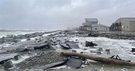 Historic Storm Causes Widespread Flooding and Damage Along West Alaska Coastline