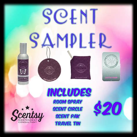 Scent sampler. Mix or match scents. www.amyboswell.scentsy.us Scentsy ...