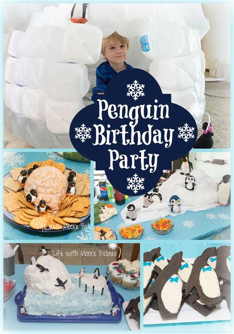 How to Throw a Chilling Penguin Birthday Party - Life with Moore Babies