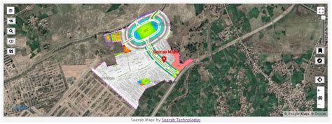 Dha Peshawar Sector Prism Map • Seerab