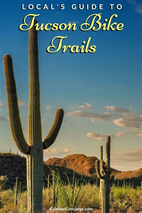 Tucson Bike Trails - The Local's Guide - Coleman Concierge | Travel usa, Arizona travel, America ...