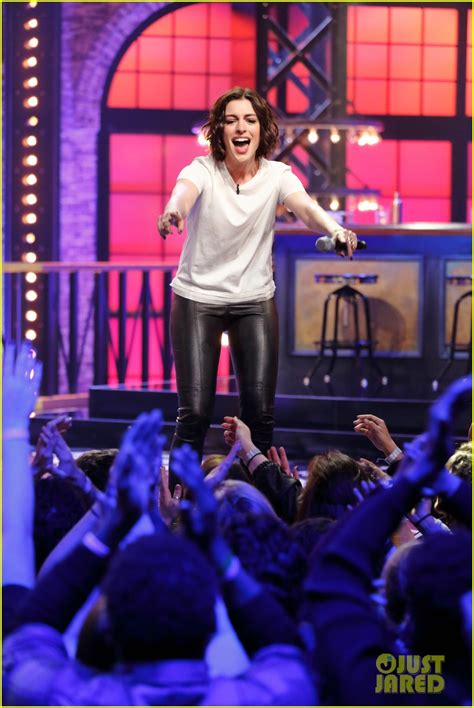 Photo: anne hathaway emily blunt lip sync battle full video 04 | Photo 3343783 | Just Jared