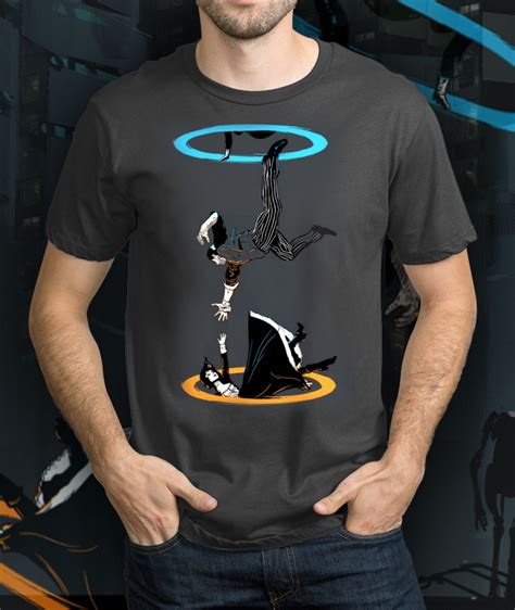 Portal 2 Infinite Loop T-Shirt – Shirts For Gamers | ShirtsForGamers.com