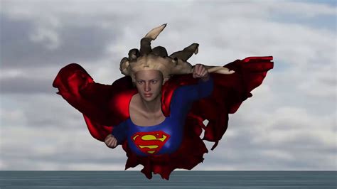 Supergirl Flying - YouTube