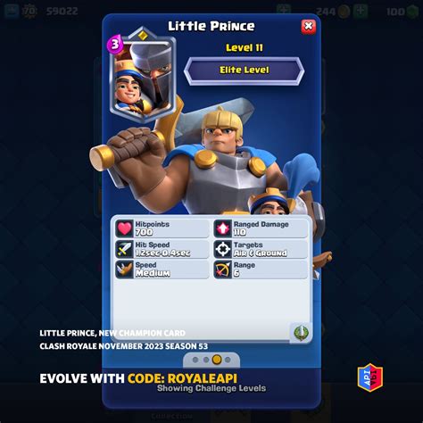 Little Prince In-Depth Guide, Clash Royale New Champion - Season 53 (November 2023) | Clash ...